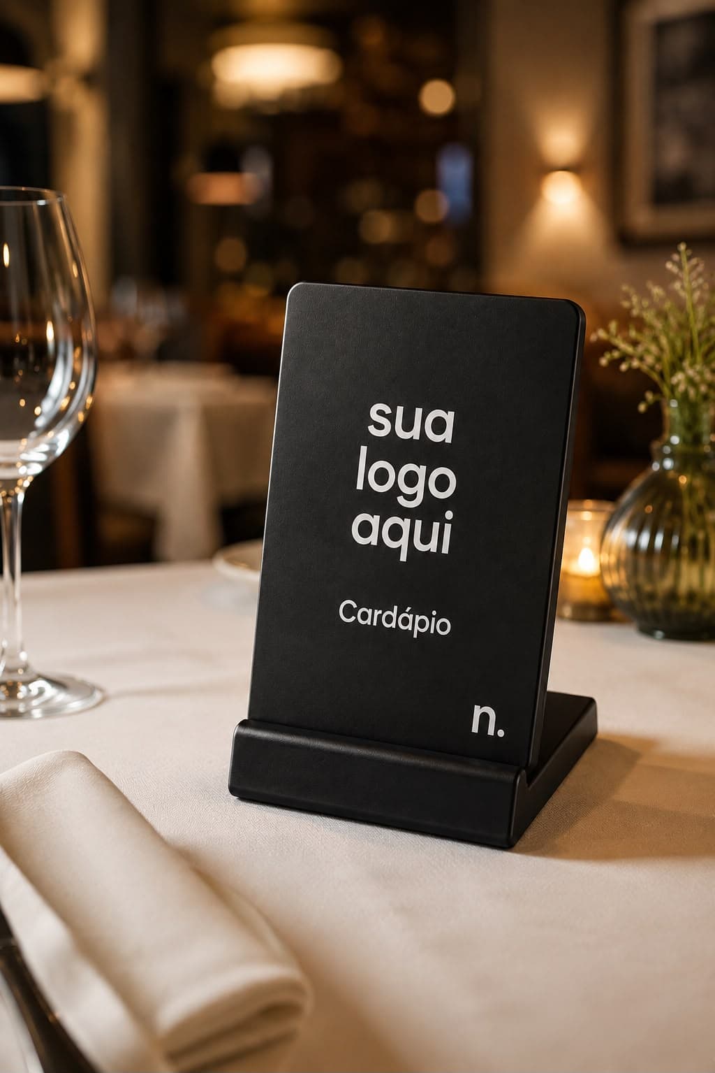 net. Mesa Cardápio sobre a mesa